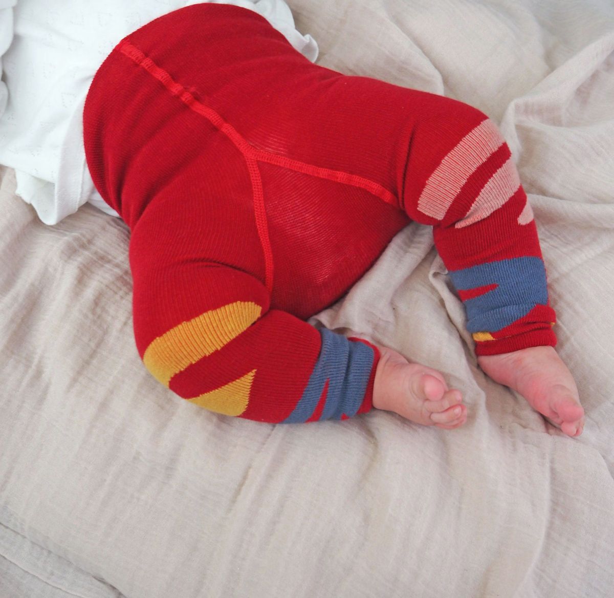 【SALE／20%OFF】オーガニックコットン ベビーレギンスN.24