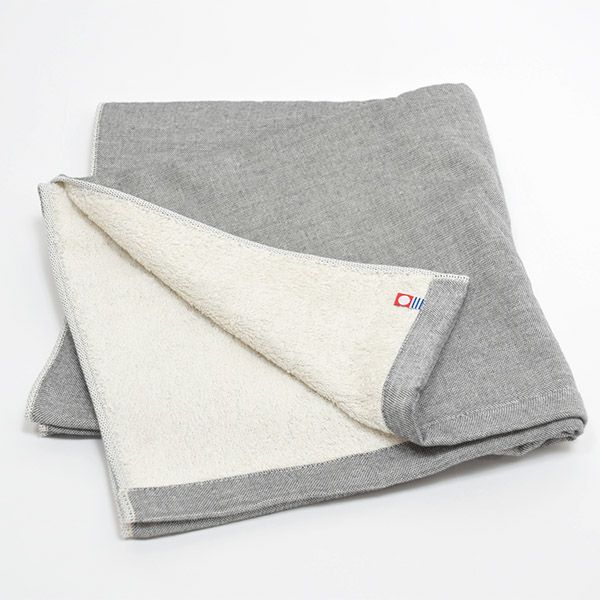 オーガニックコットン トラッド シャンブレーバスタオル
