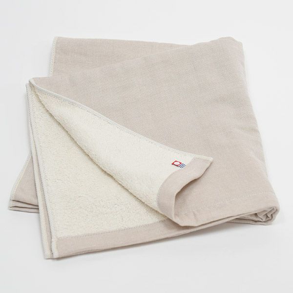 オーガニックコットン トラッド シャンブレーバスタオル