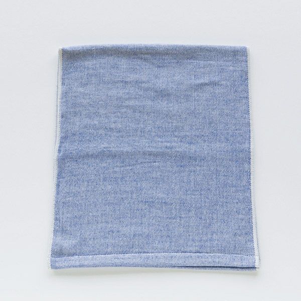 オーガニックコットン トラッド シャンブレーフェイスタオル