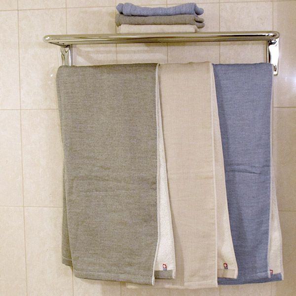 オーガニックコットン トラッド シャンブレーフェイスタオル