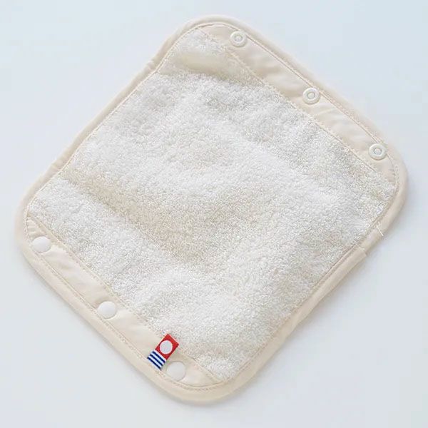 オーガニックコットン 抱っこ紐よだれカバー ペコラ ナチュラル