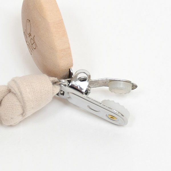 【SALE／30%OFF】 オーガニックコットン おしゃぶりホルダー Print