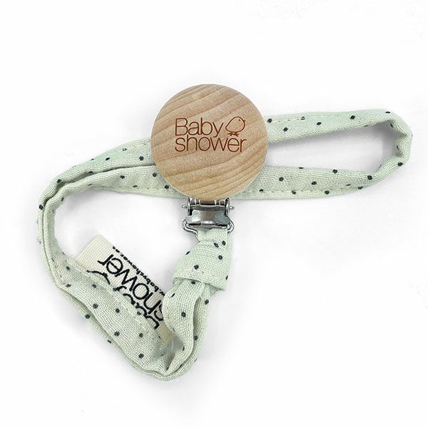 【SALE／30%OFF】 オーガニックコットン おしゃぶりホルダー Print