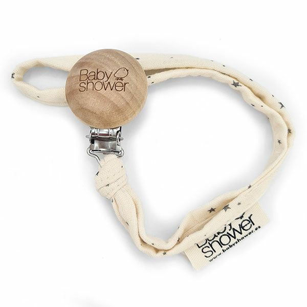 【SALE／30%OFF】 オーガニックコットン おしゃぶりホルダー Print