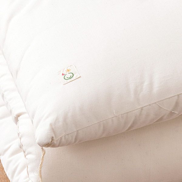 オーガニックコットン 大人用敷ふとん シングル（100×210）薄タイプ