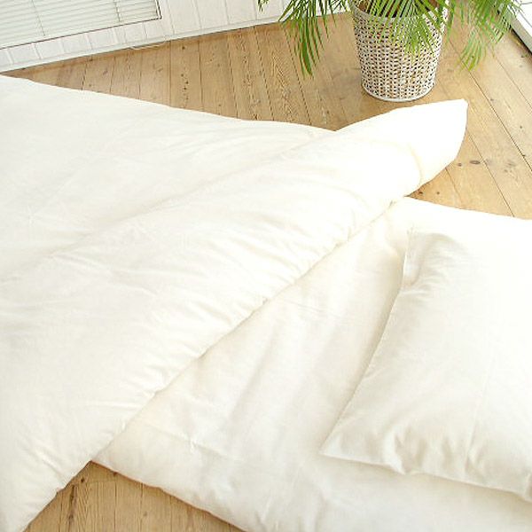 オーガニックコットン 大人用敷ふとん シングル（100×210）薄タイプ