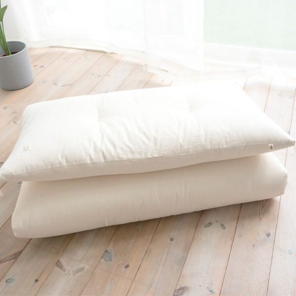 オーガニックコットン 大人用ふとん掛敷セット シングル