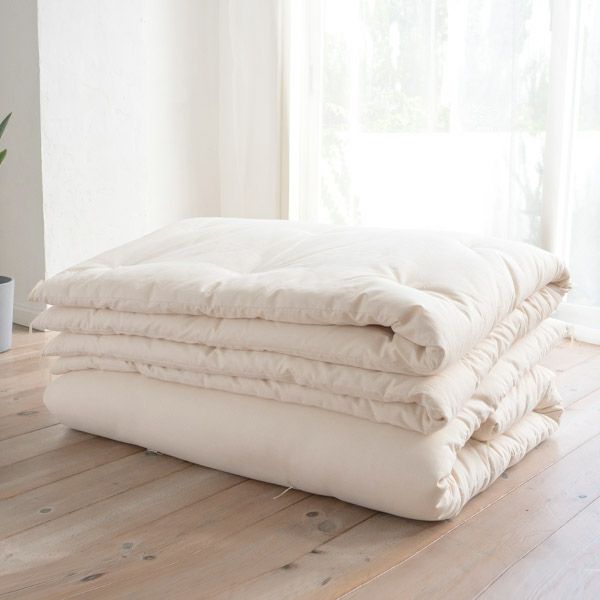 オーガニックコットン 大人用ふとん掛敷セット ダブル