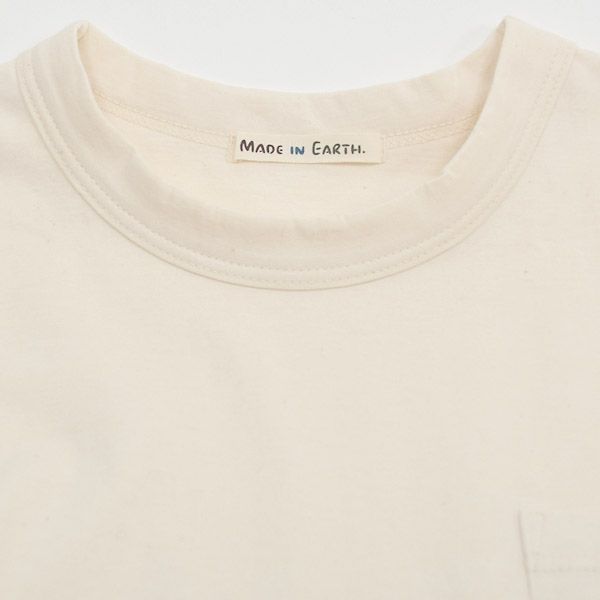 オーガニックコットン ドロップショルダープルオーバー（長袖）