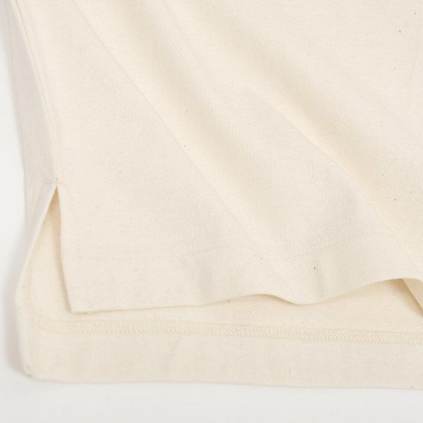 オーガニックコットン ドロップショルダープルオーバー（長袖）