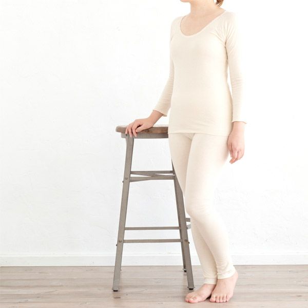 オーガニックコットン ソフト接結ロングスリーブ