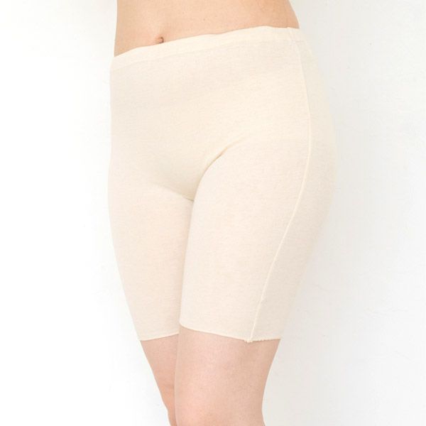 オーガニックコットン ソフト接結五分丈フィットショーツ