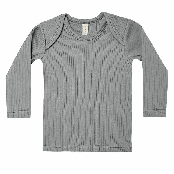 オーガニックコットン ベビーリブTシャツ（長袖）
