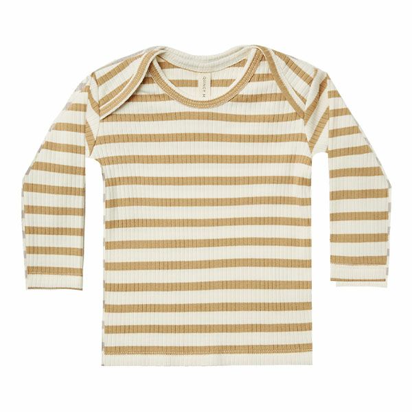 オーガニックコットン ベビーリブTシャツ（長袖）