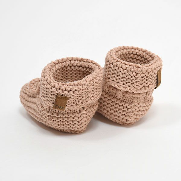 【SALE／20%OFF】オーガニックコットン ベビーニットブーティ