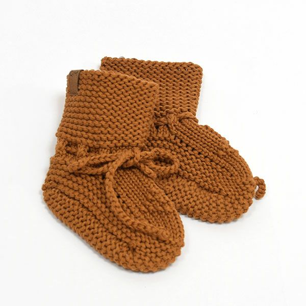 【SALE／20%OFF】オーガニックコットン ベビーニットブーティ