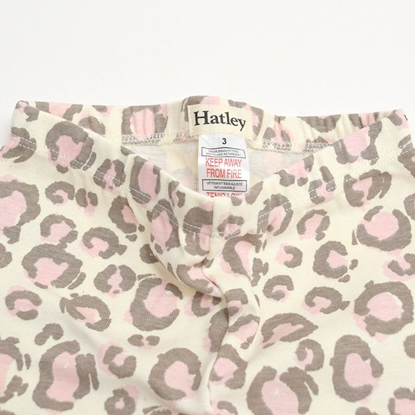 【SALE／20%OFF】 オーガニックコットン キッズラグランパジャマ（長袖）Painted Leopard