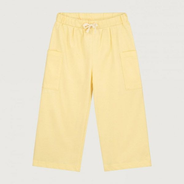 【SALE／20%OFF】 オーガニックコットン キッズ ワイドレッグトラウザーズ