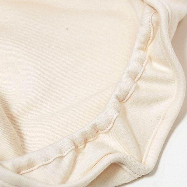 オーガニックコットン おむつカバー 内ベルト式 きなり 80