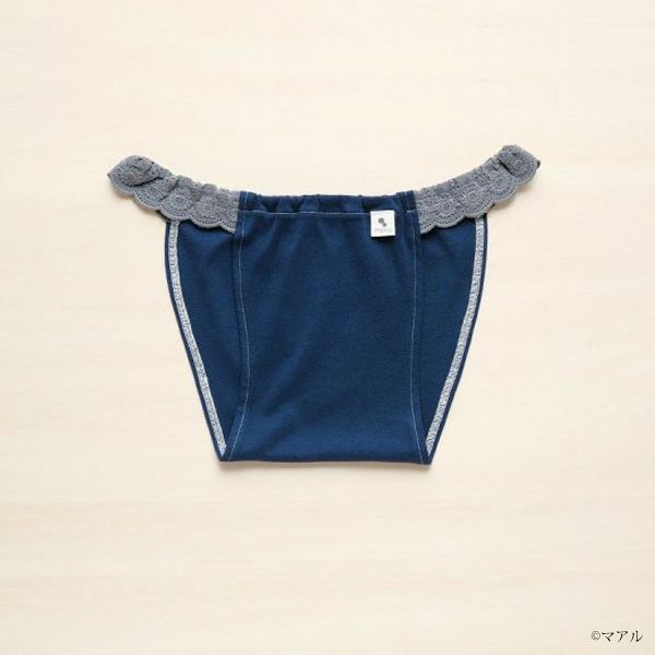 オーガニックコットン 新月ショーツ フライスNB