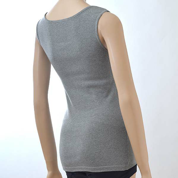 オーガニックコットン タンクトップ（パッドポケット付き）フライスMG