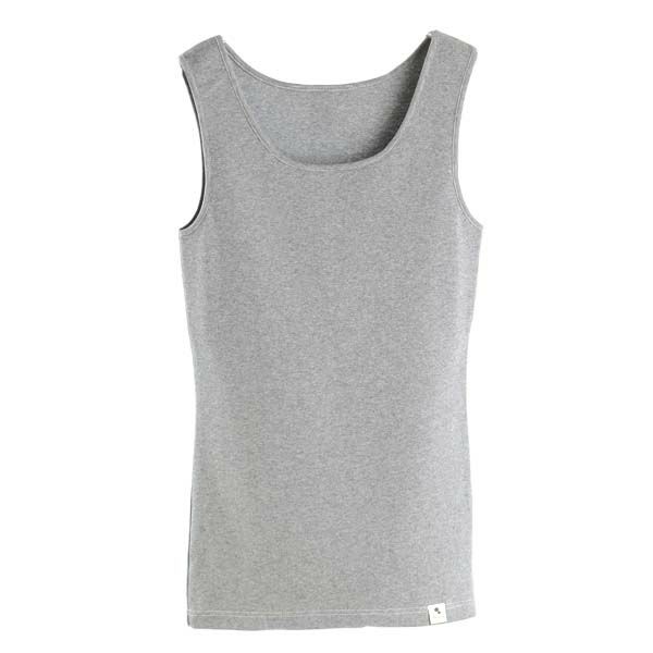 オーガニックコットン タンクトップ（パッドポケット付き）フライスMG