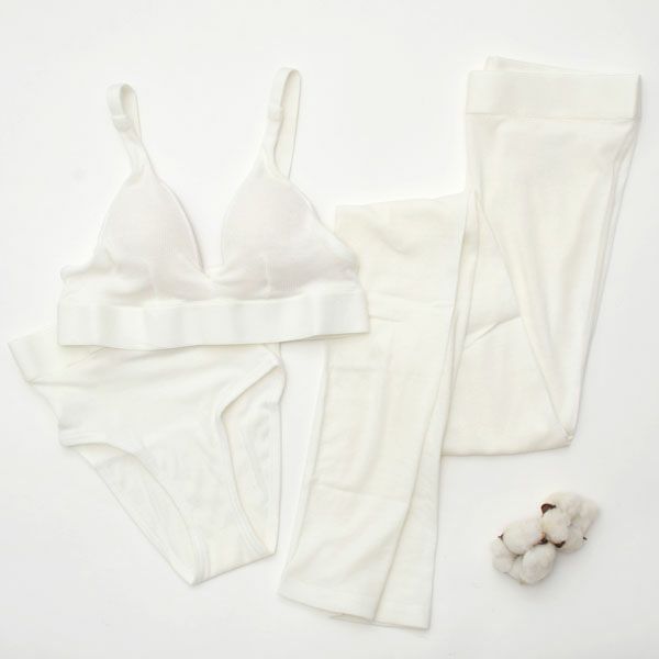 オーガニックコットン ベアメッシュ テレコブラ