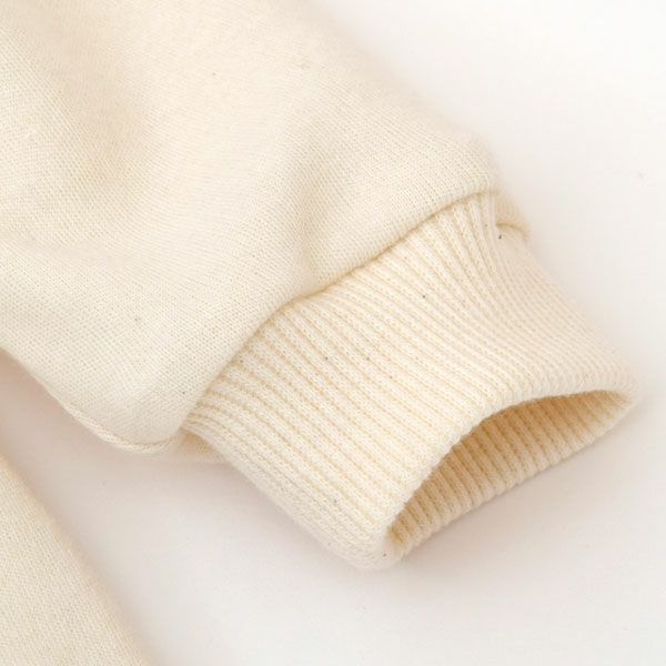 オーガニックコットン ベビー前開きホームウェア(長袖)