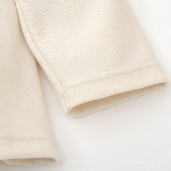 オーガニックコットン キッズ前開きホームウェア(長袖)