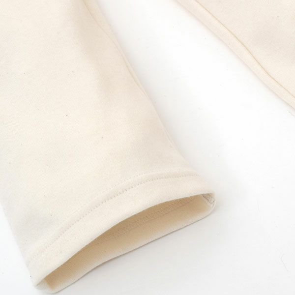 オーガニックコットン キッズ前開きホームウェア(長袖)