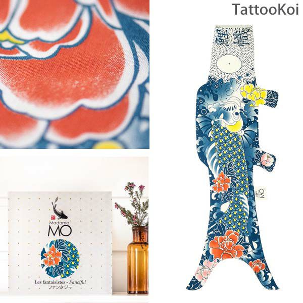 オーガニックコットン KOINOBORI こいのぼり Fancy M