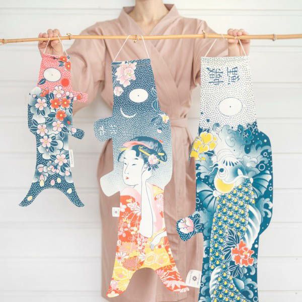 オーガニックコットン KOINOBORI こいのぼり Fancy M