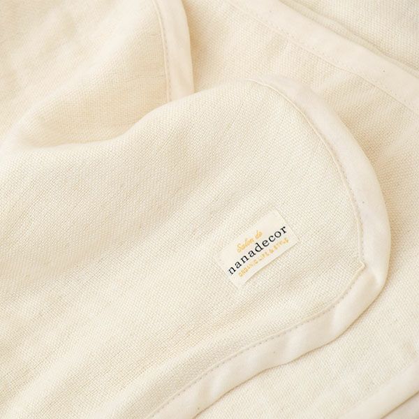 オーガニックコットン 3重ガーゼケット ナチュラル 140×200