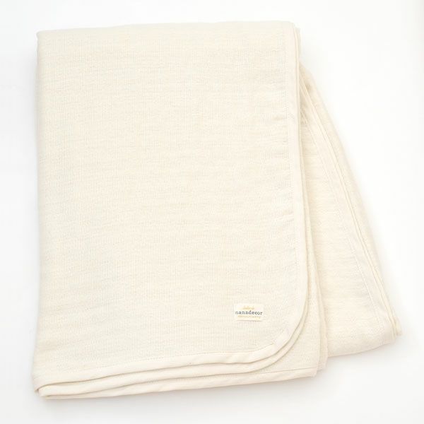 オーガニックコットン 3重ガーゼケット ナチュラル 140×200