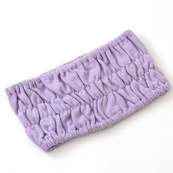 オーガニックコットン シャーリングヘアバンド