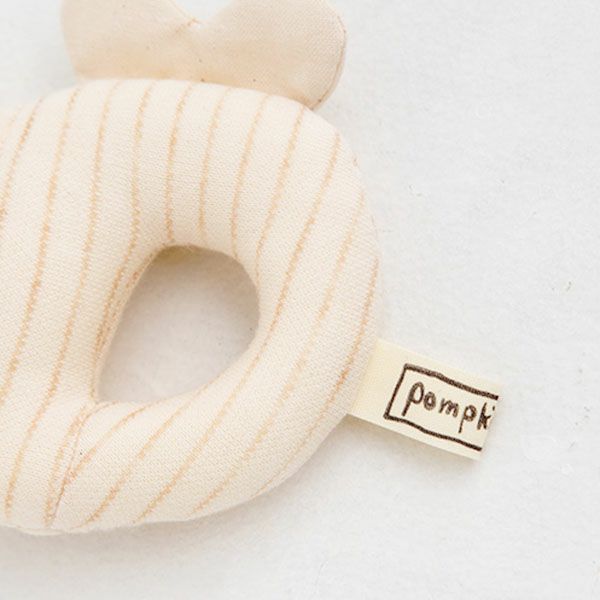 オーガニックコットン みつばちガラガラ petit sac付