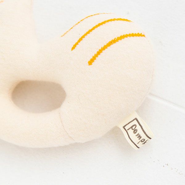 オーガニックコットン シマリスガラガラ petit sac付