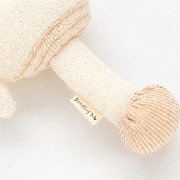 オーガニックコットン くじらスティックガラガラ petit sac付