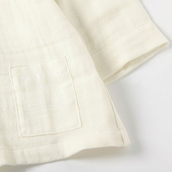 オーガニックコットン 綾Wガーゼパジャマ ナチュラル M