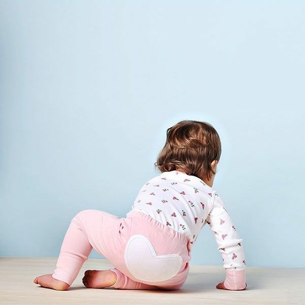 【SALE／20%OFF】 オーガニックコットン ベビー ハートロングパンツ