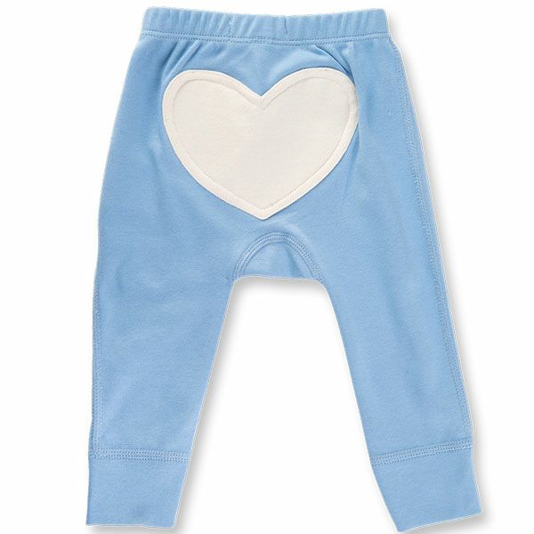 【SALE／20%OFF】 オーガニックコットン ベビー ハートロングパンツ
