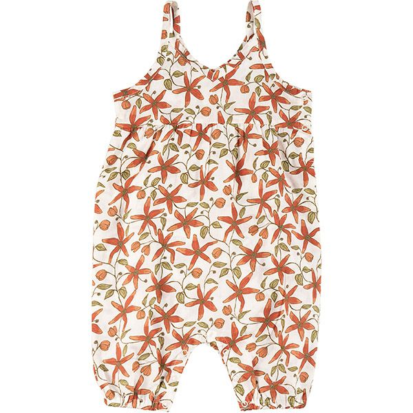 オーガニックコットン ベビー ストラップスーツ