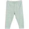 オーガニックコットン ベビー フライスレギンスStripe