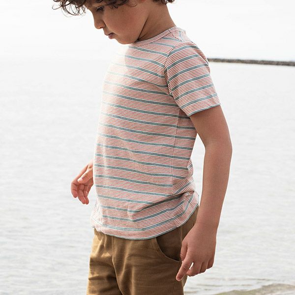 オーガニックコットン キッズ 天竺Ｔシャツ (半袖)