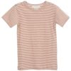 オーガニックコットン キッズ フライスTシャツStripe (半袖)