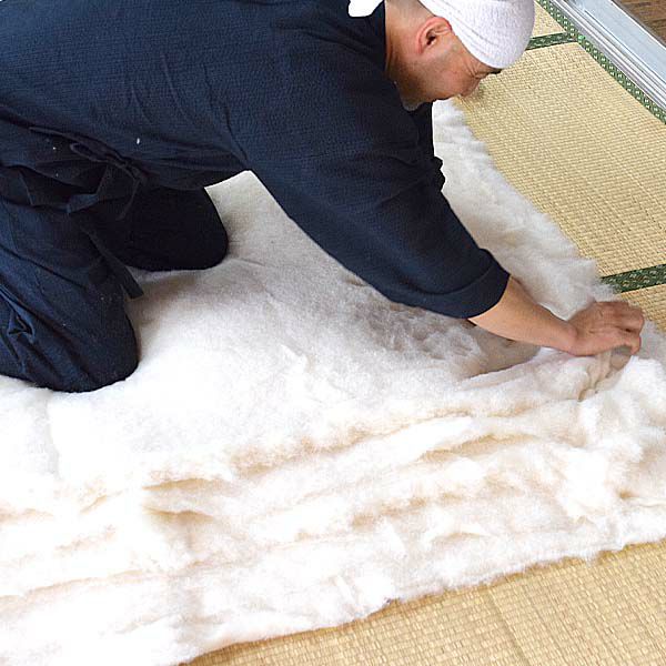 オーガニックコットン CS対応 シングル敷き布団 100×200 標準タイプ