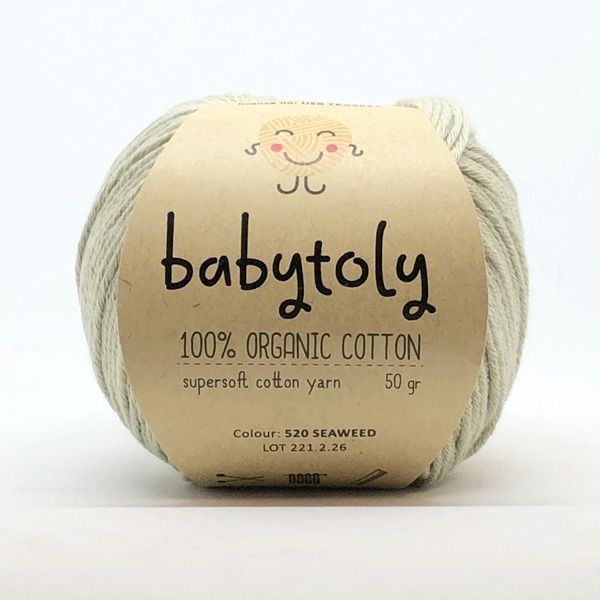 オーガニックコットン Supersoft Cotton yarn 50g Seaweed