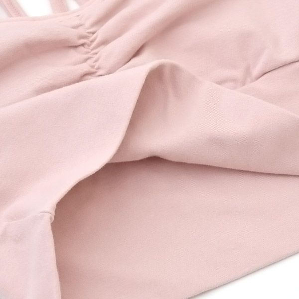 オーガニックコットン クロスバックキャミ