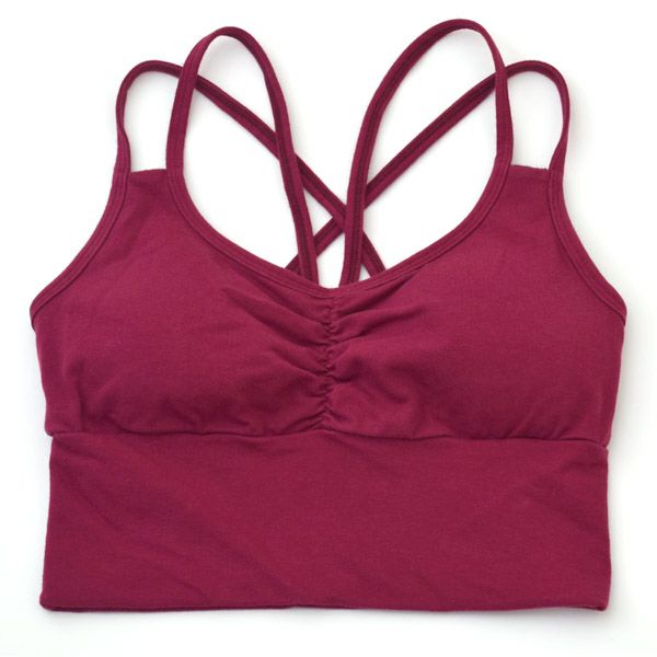 オーガニックコットン クロスバックキャミ